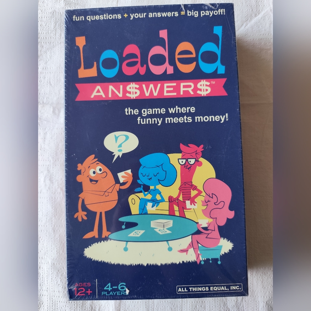 All Things Equal Loaded Answers Card Game